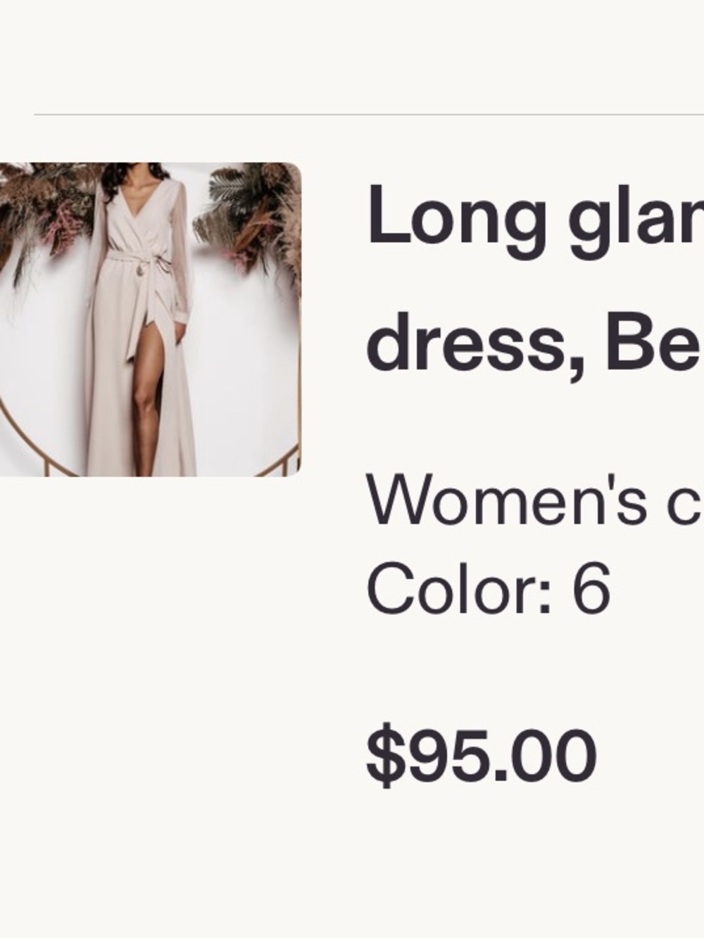 NWOT Elegant light pink dress